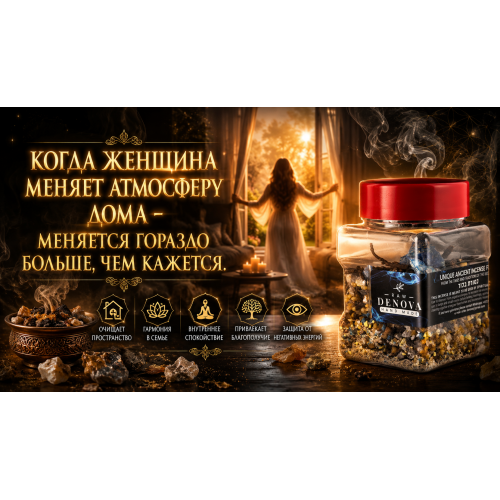 Кторет - воскурение. Cleansing the aura and the house incense from Jerusalem. Special Kabbalistic formula. 120 grams.
