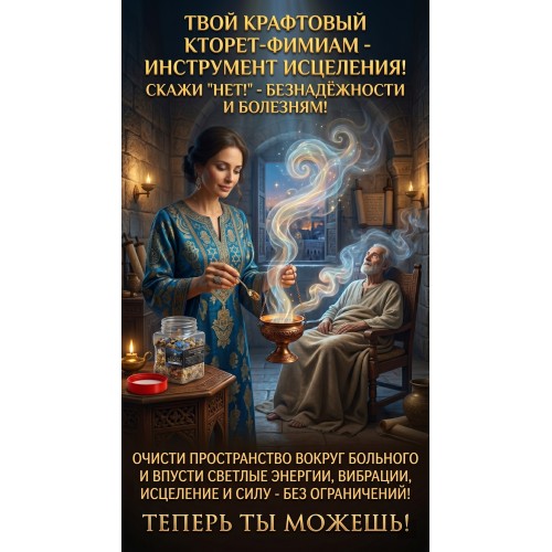 Кторет - воскурение. Cleansing the aura and the house incense from Jerusalem. Special Kabbalistic formula. 120 grams.