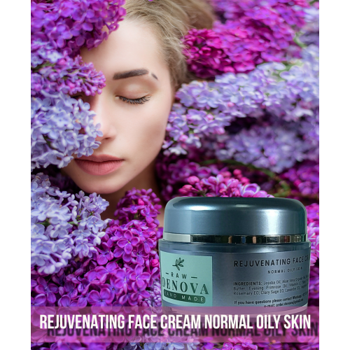 REJUVENATING FACE CREAM Normal Oily Skin  (DENOVA HAND MADE "RAW CREAM")